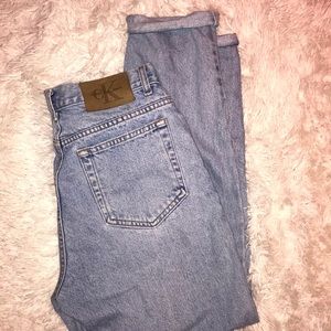 Vintage Calvin Klein Jeans -high waisted denim-